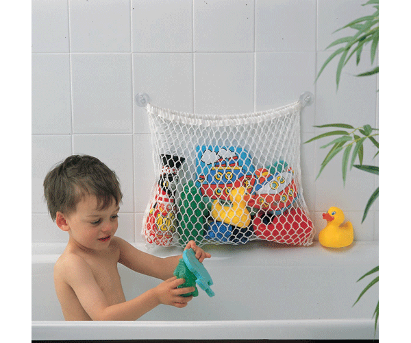 bathroom toy net